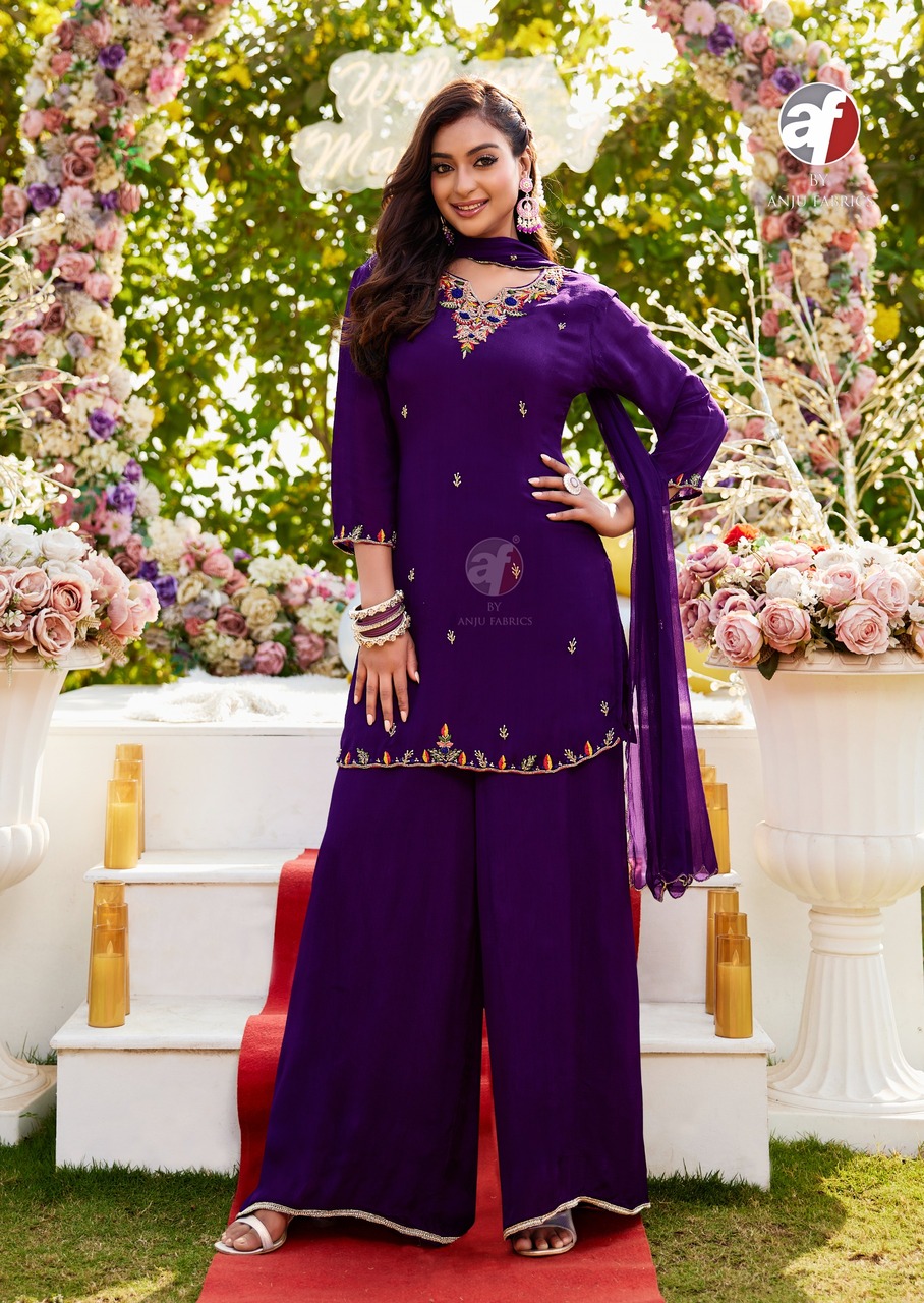 Anju Fabrics Rasm Vol 7 Readymade Dress Catalog collection 12