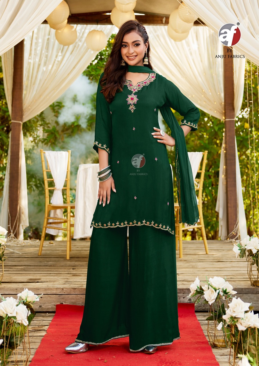 Anju Fabrics Rasm Vol 7 Readymade Dress Catalog collection 5