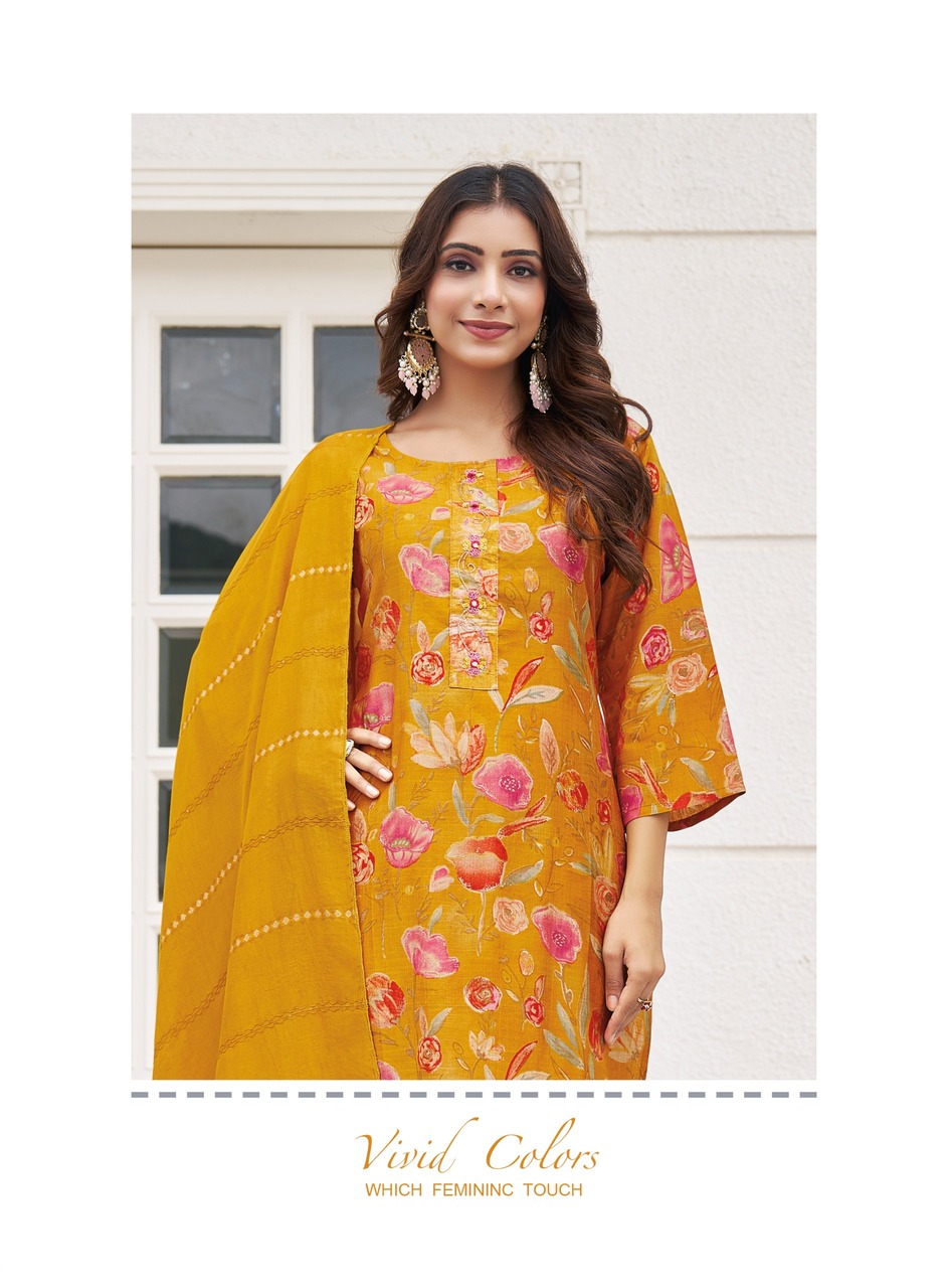 Radhika Lifestyle Alexa Vol 5 Printed Salwar Kameez Catalog collection 1