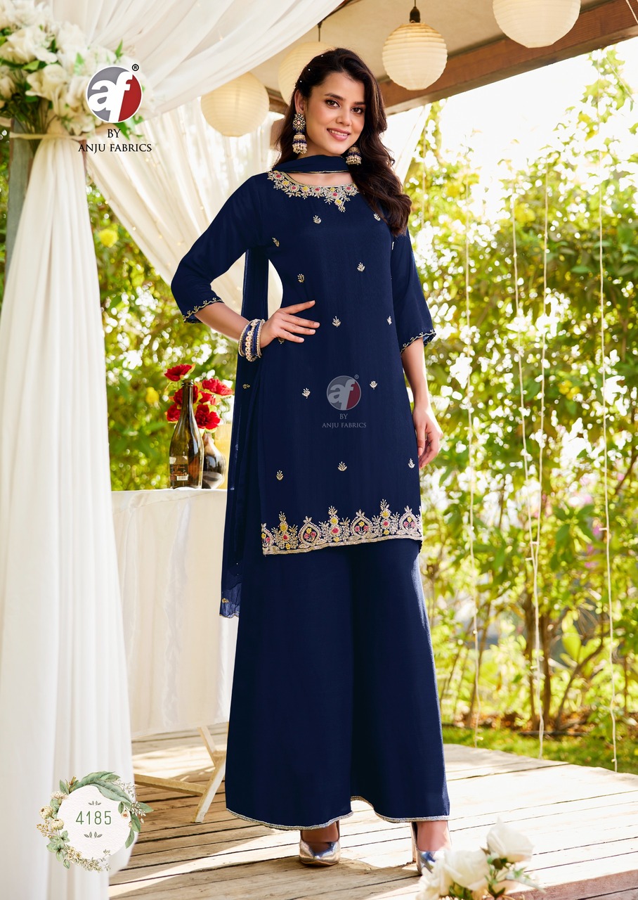 Anju Fabrics Rasm Vol 7 Readymade Dress Catalog collection 1