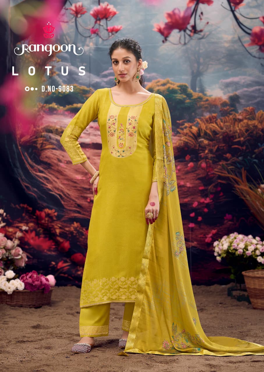 Rangoon Lotus Readymade Dress Catalog collection 4