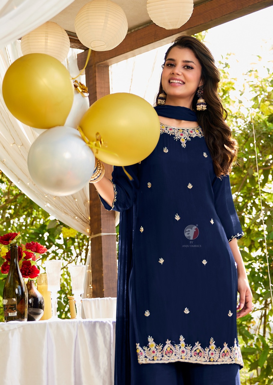 Anju Fabrics Rasm Vol 7 Readymade Dress Catalog collection 3