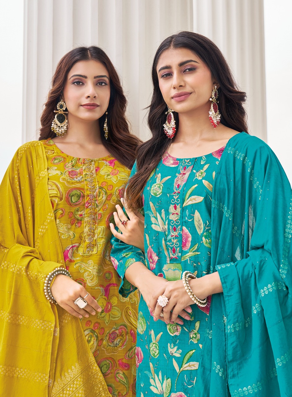 Radhika Lifestyle Alexa Vol 5 Printed Salwar Kameez Catalog collection 9