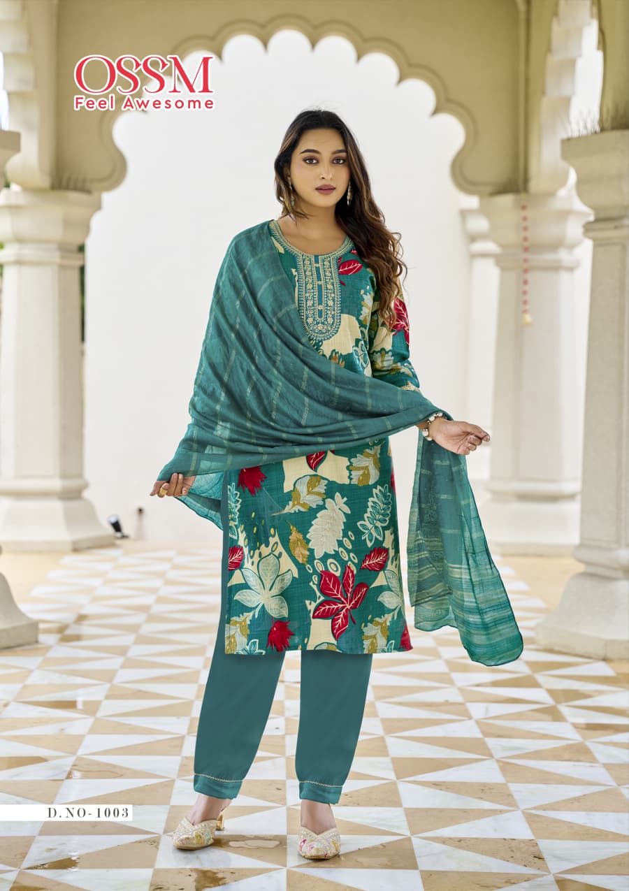 Ossm Sanvari Printed Salwar Kameez Catalog collection 1