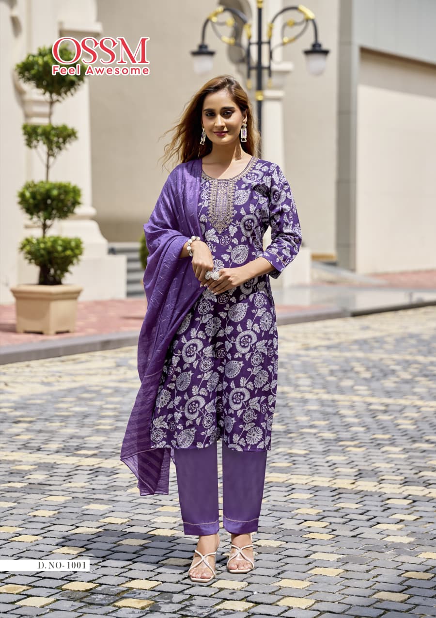 Ossm Sanvari Printed Salwar Kameez Catalog collection 5