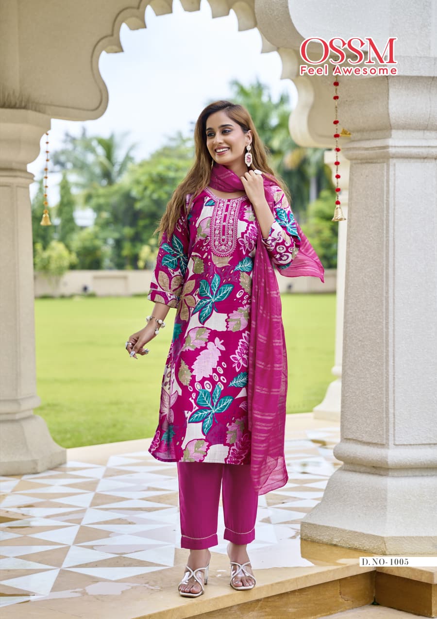 Ossm Sanvari Printed Salwar Kameez Catalog collection 2