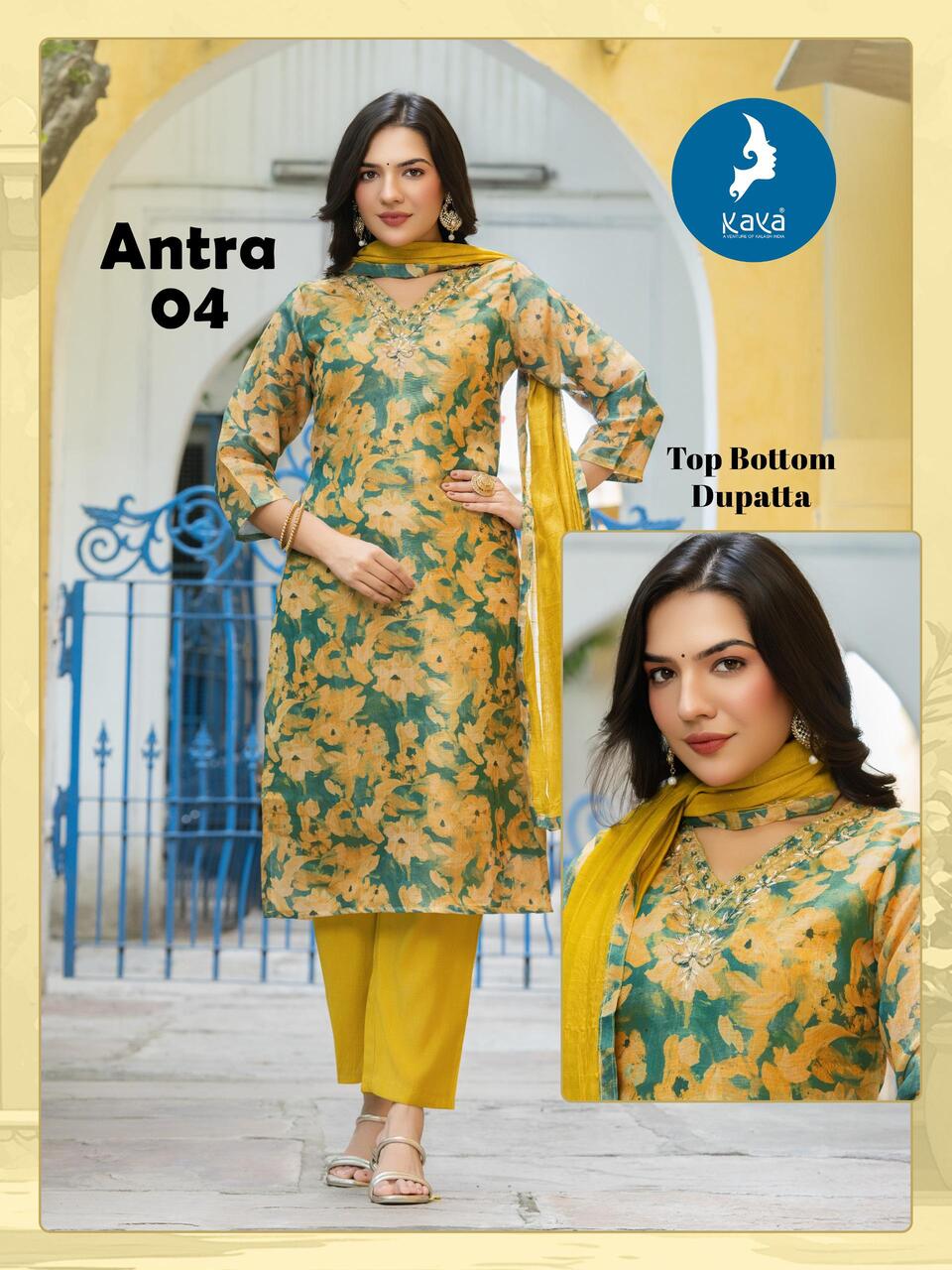 Kaya Kurti Antra Printed Salwar Kameez Catalog collection 5
