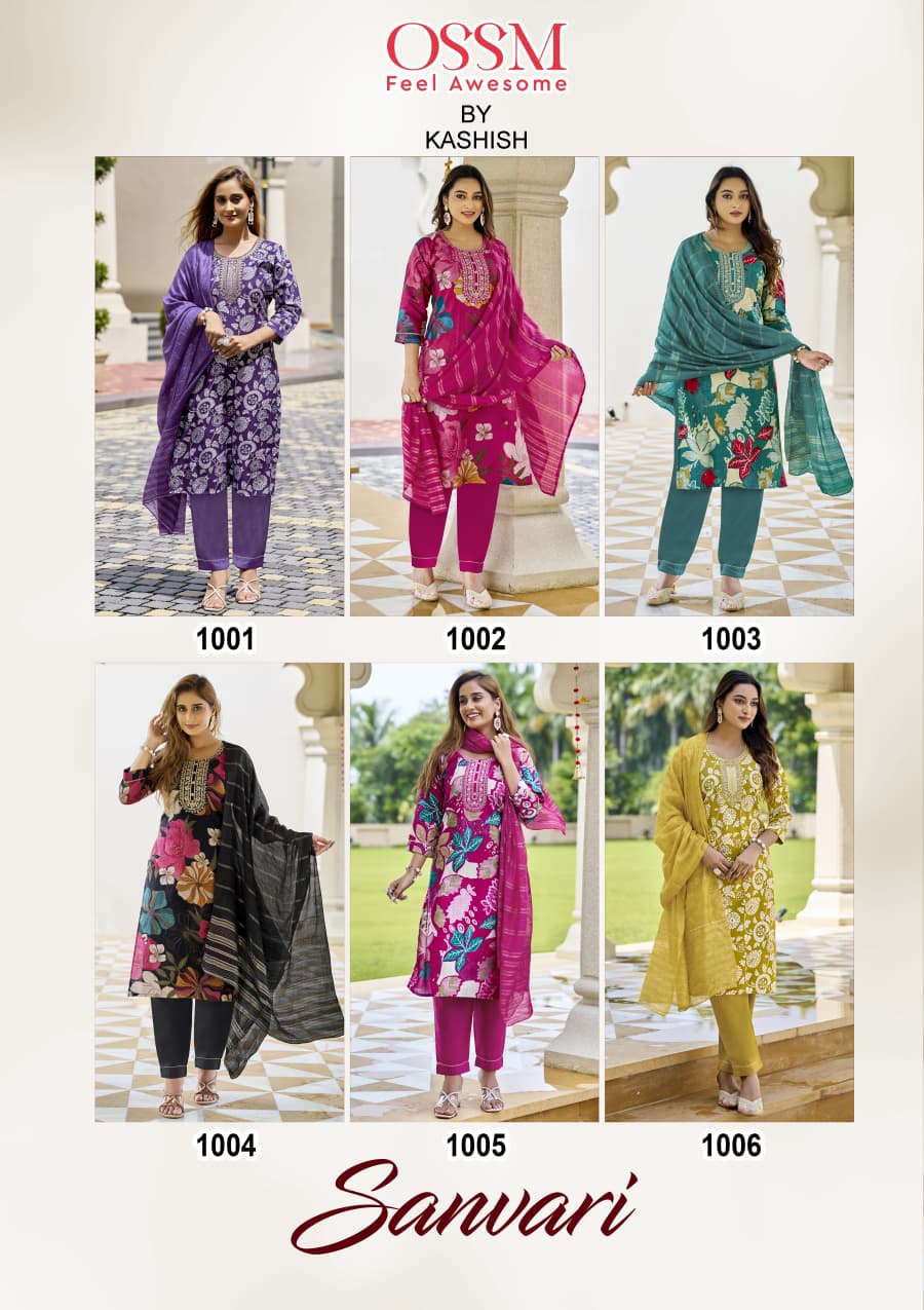 Ossm Sanvari Printed Salwar Kameez Catalog collection 7
