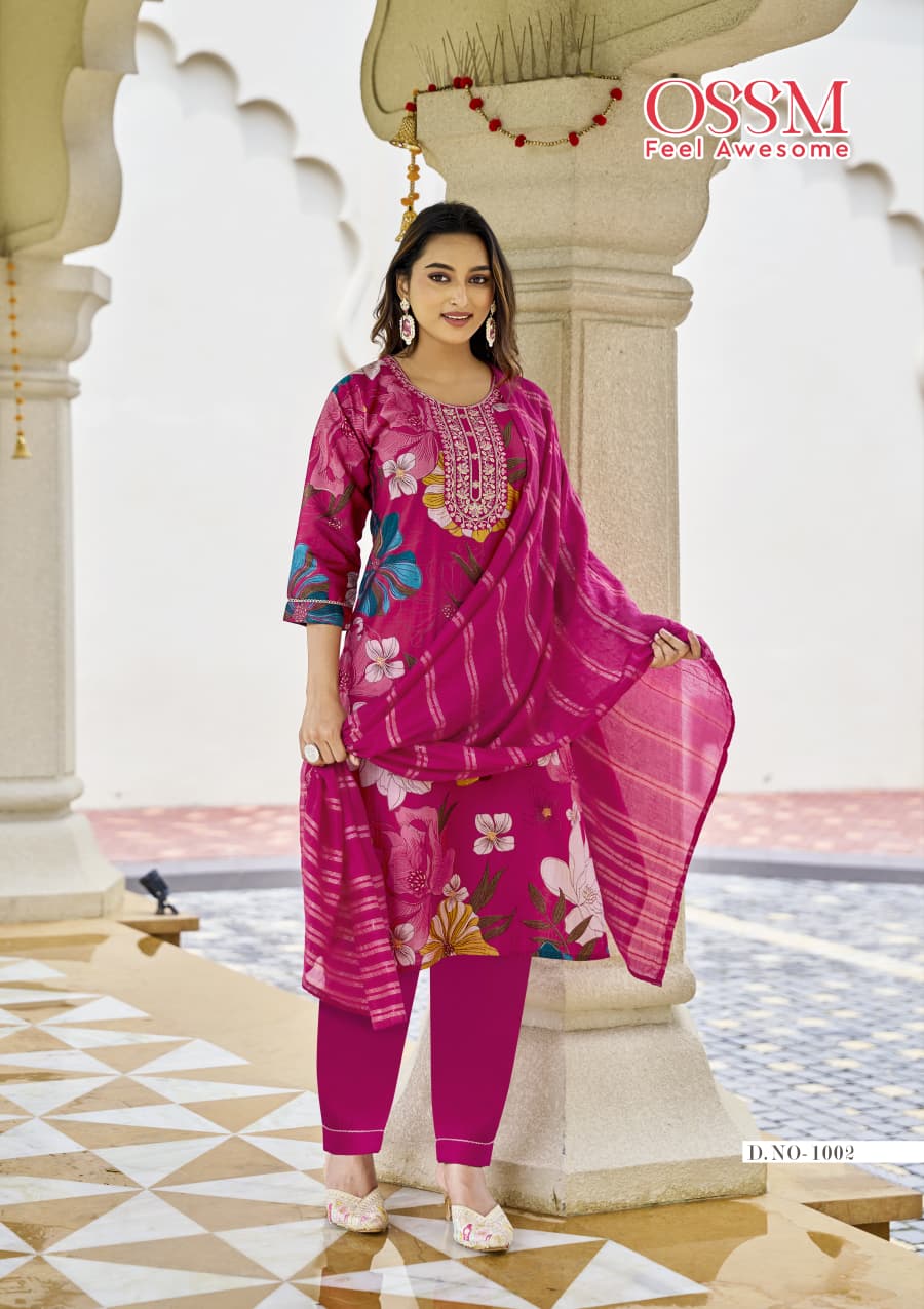 Ossm Sanvari Printed Salwar Kameez Catalog collection 6