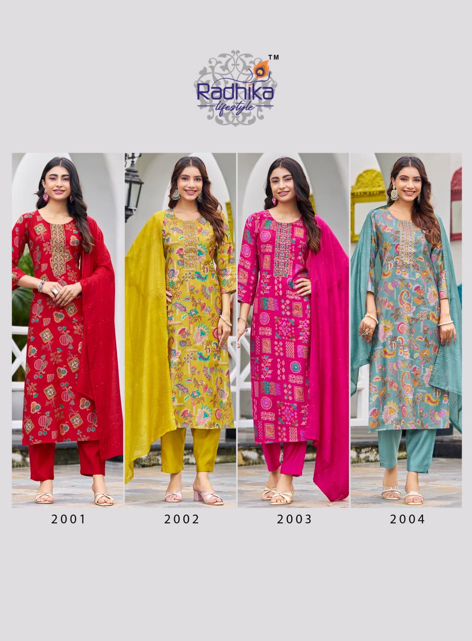 Radhika Lifestyle Sirin  Vol 2  Printed Salwar Kameez Catalog collection 1