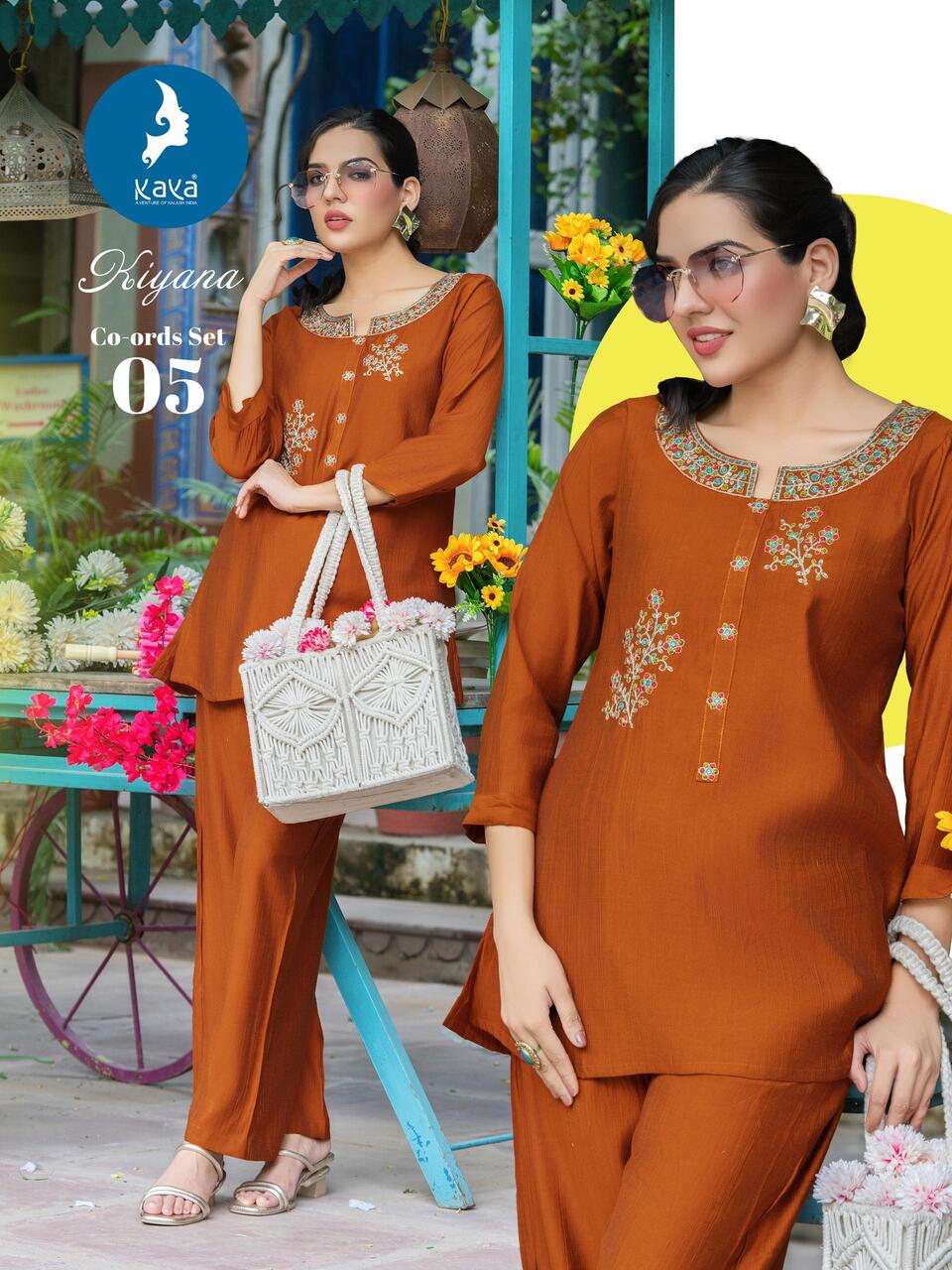 Kaya Kurti Kiyana Co Ord Set Catalog collection 8