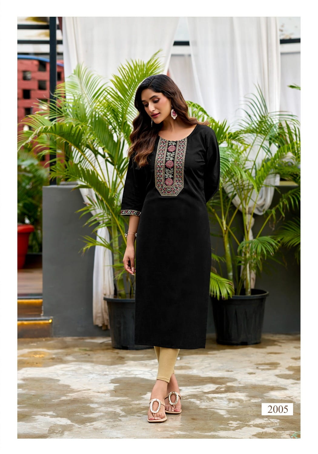 Vaniska Five Star Vol 2 Embroidery Kurti Catalog collection 4