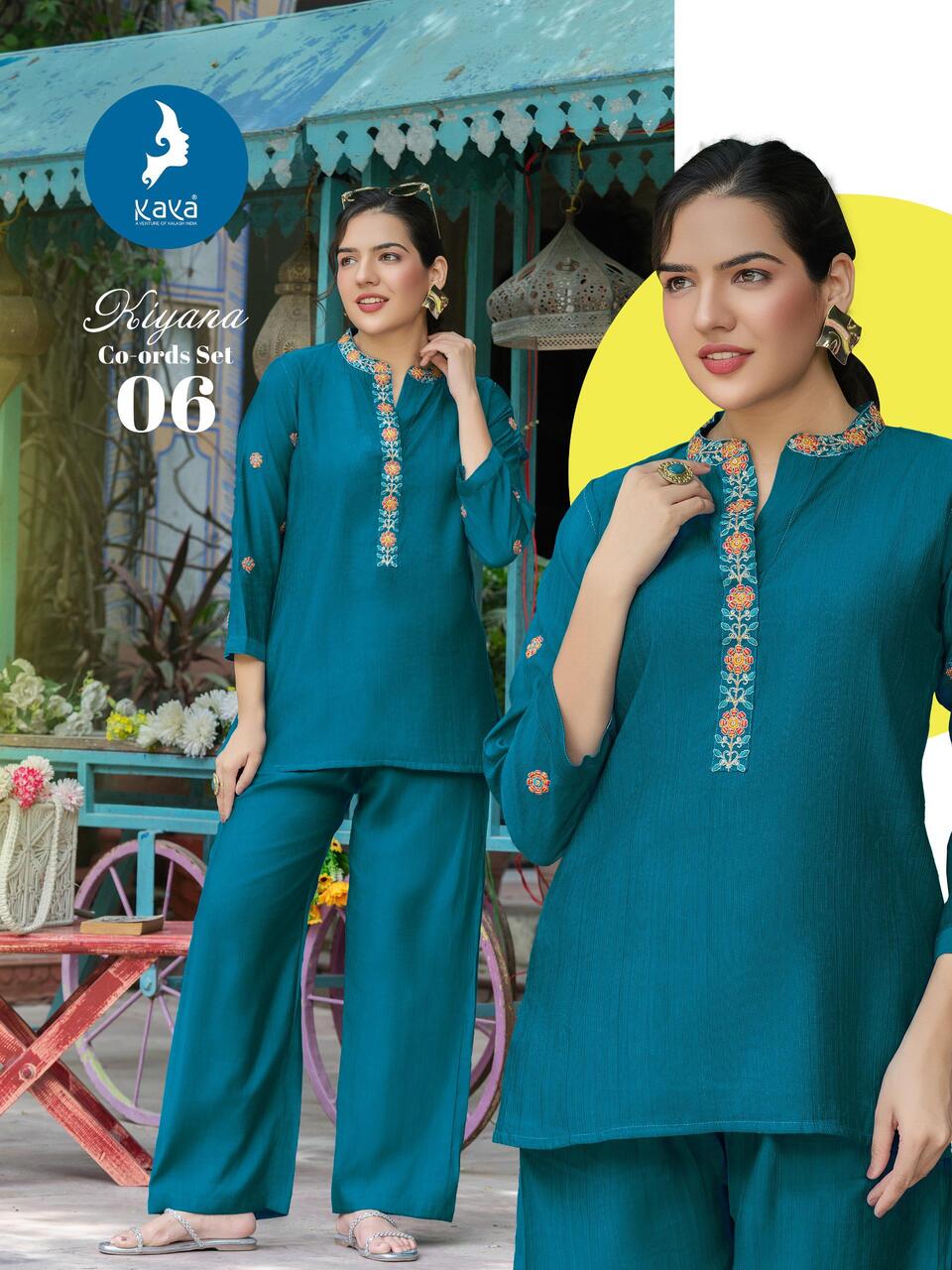 Kaya Kurti Kiyana Co Ord Set Catalog collection 9