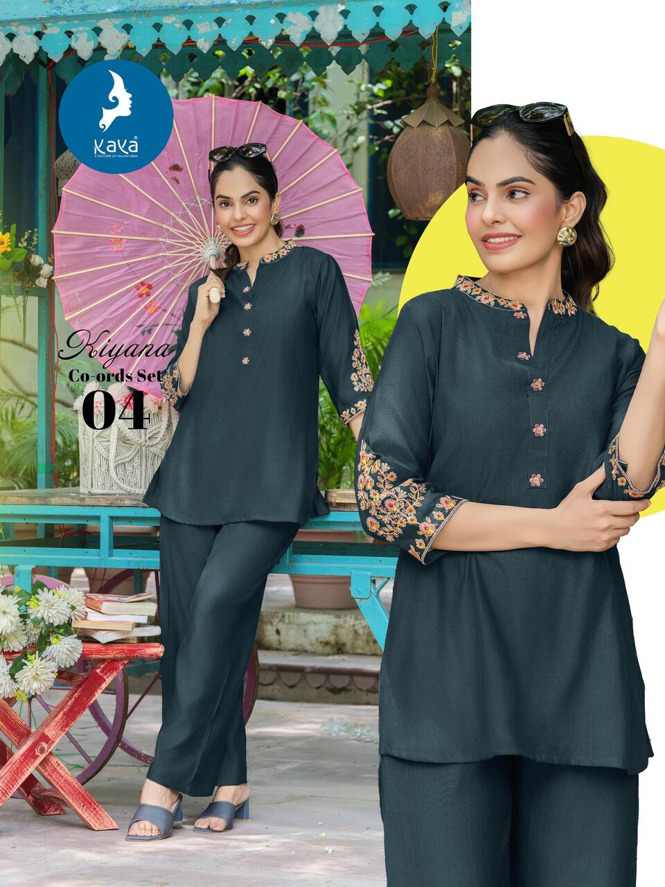 Kaya Kurti Kiyana Co Ord Set Catalog collection 5