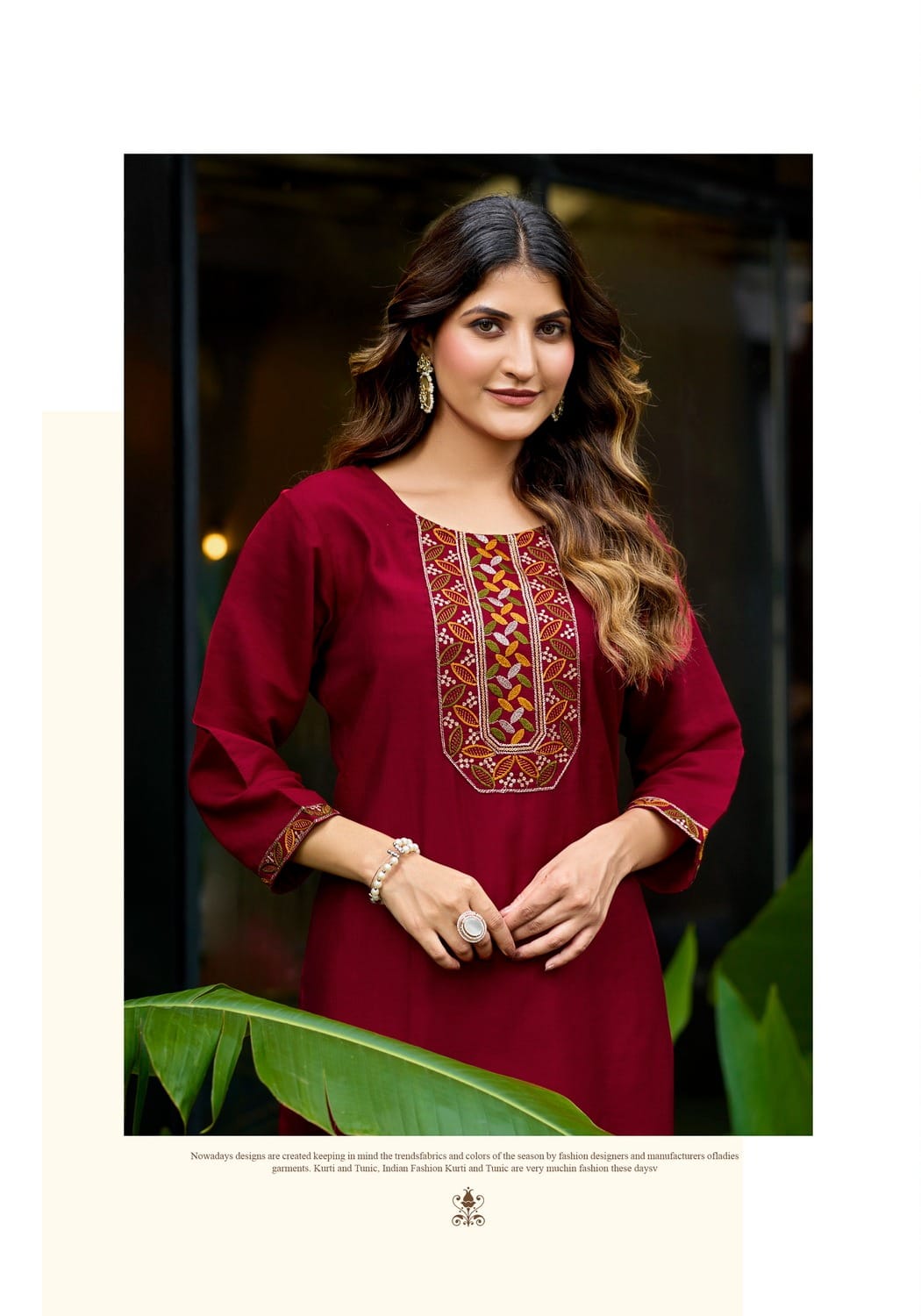 Vaniska Five Star Vol 2 Embroidery Kurti Catalog collection 14