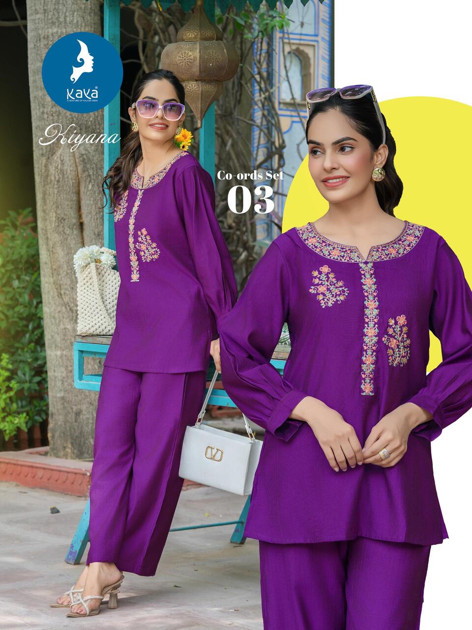Kaya Kurti Kiyana Co Ord Set Catalog collection 2