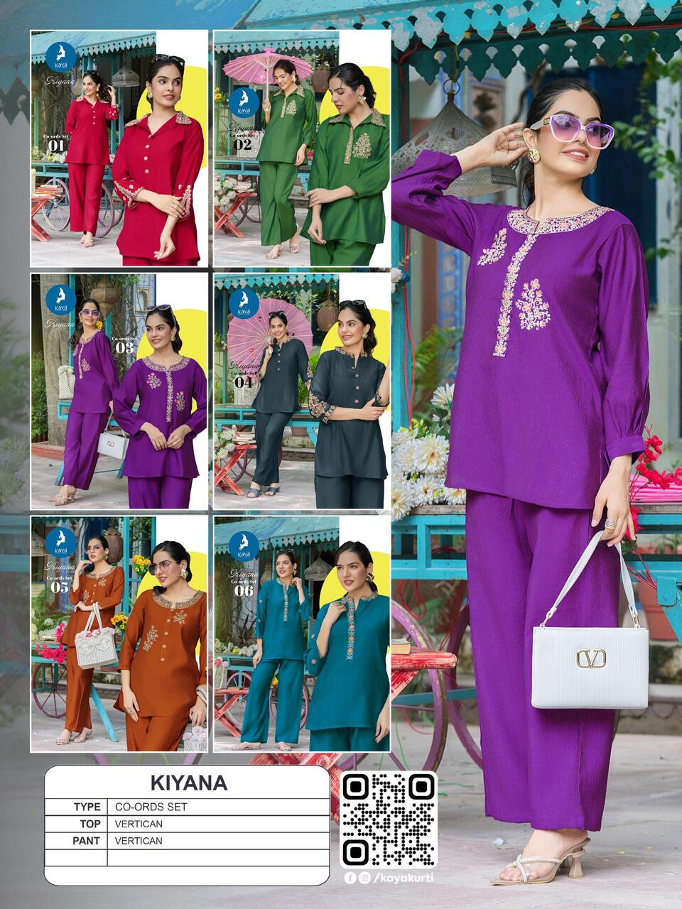 Kaya Kurti Kiyana Co Ord Set Catalog collection 6