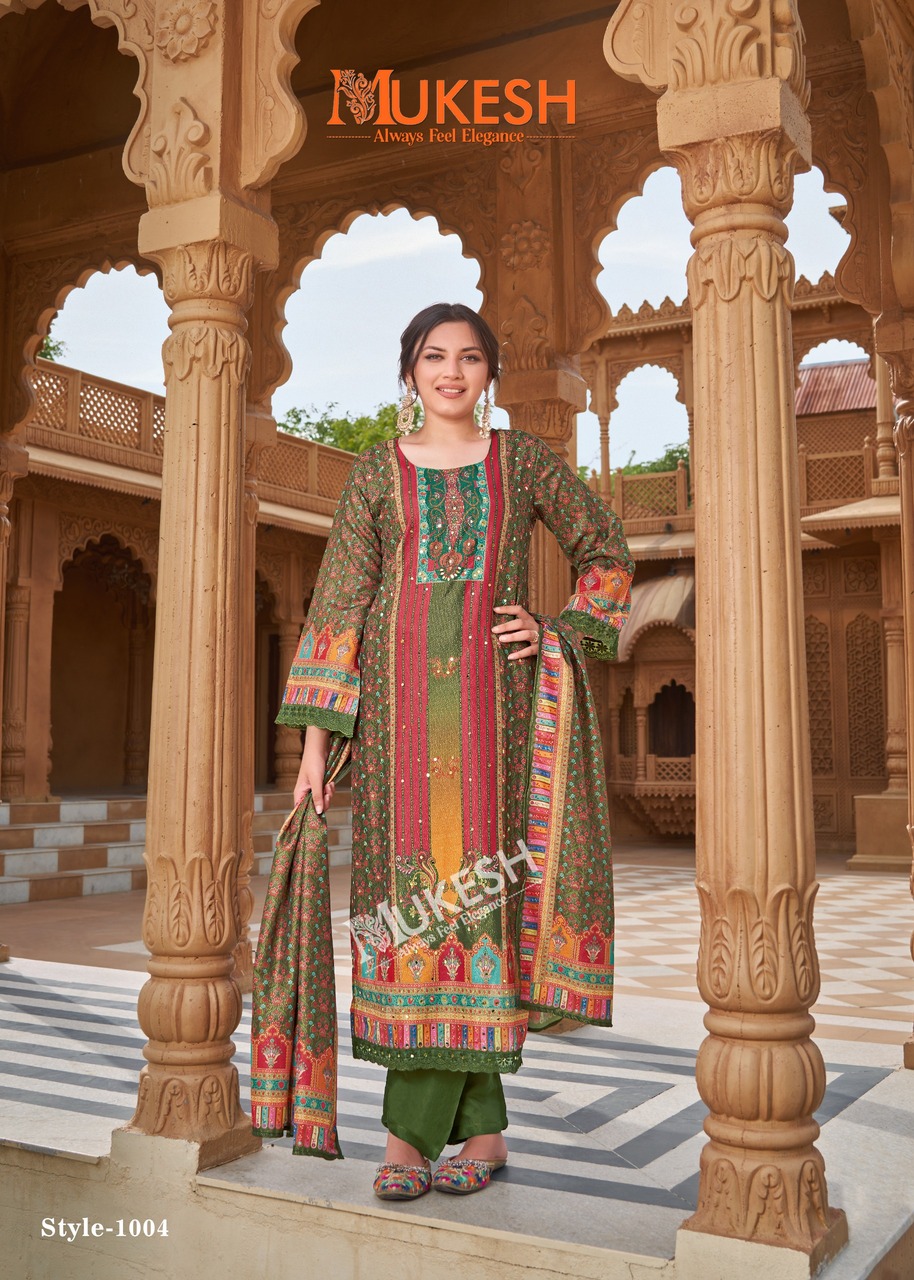 Mukesh Shibra Pakistani Suits Catalog collection 5