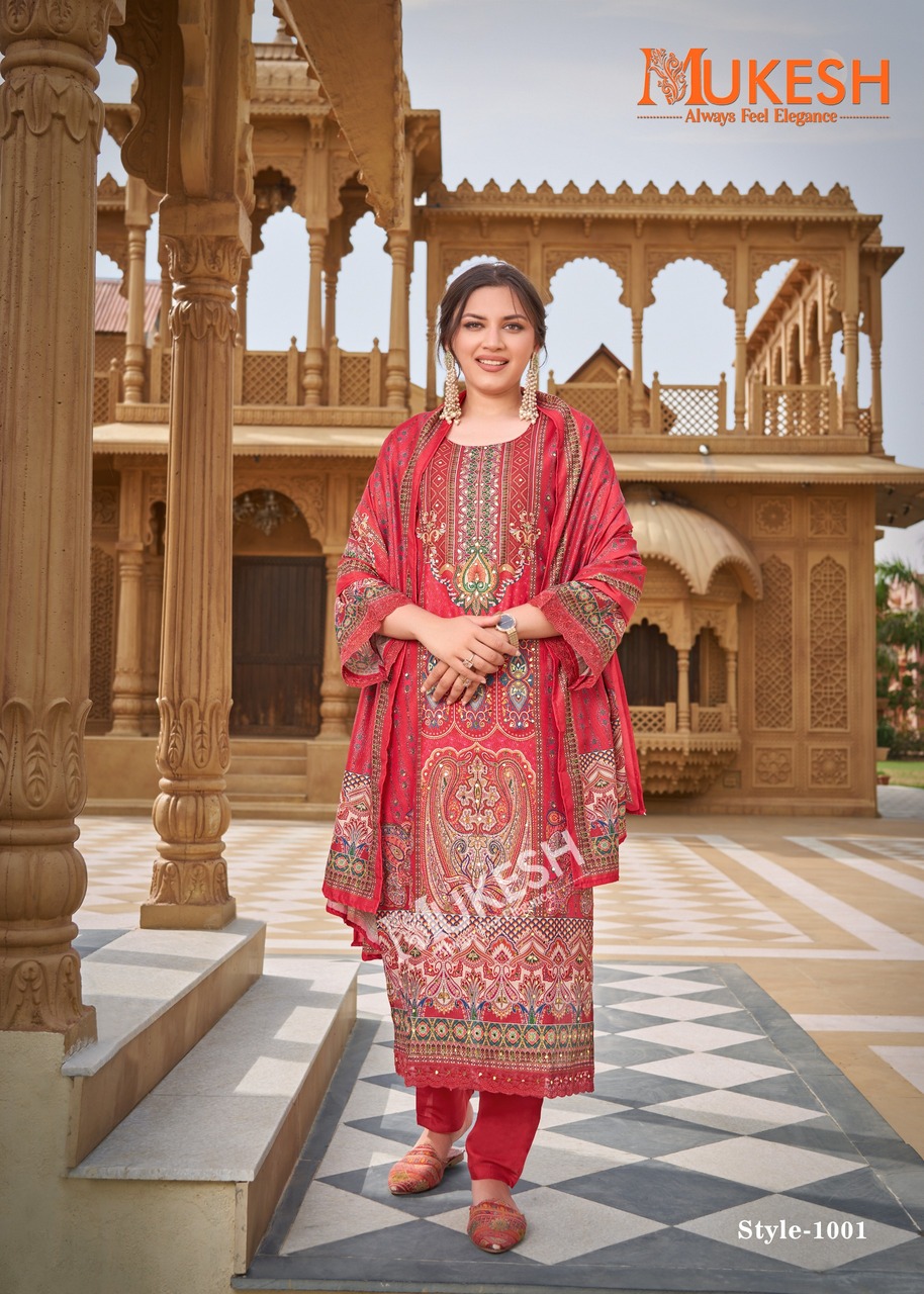 Mukesh Shibra Pakistani Suits Catalog collection 10