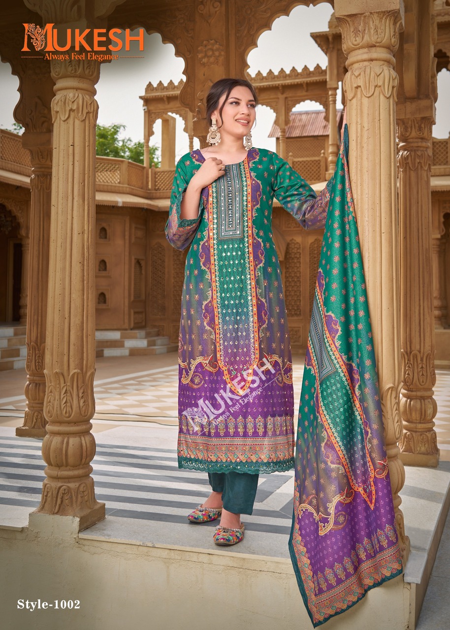 Mukesh Shibra Pakistani Suits Catalog collection 9