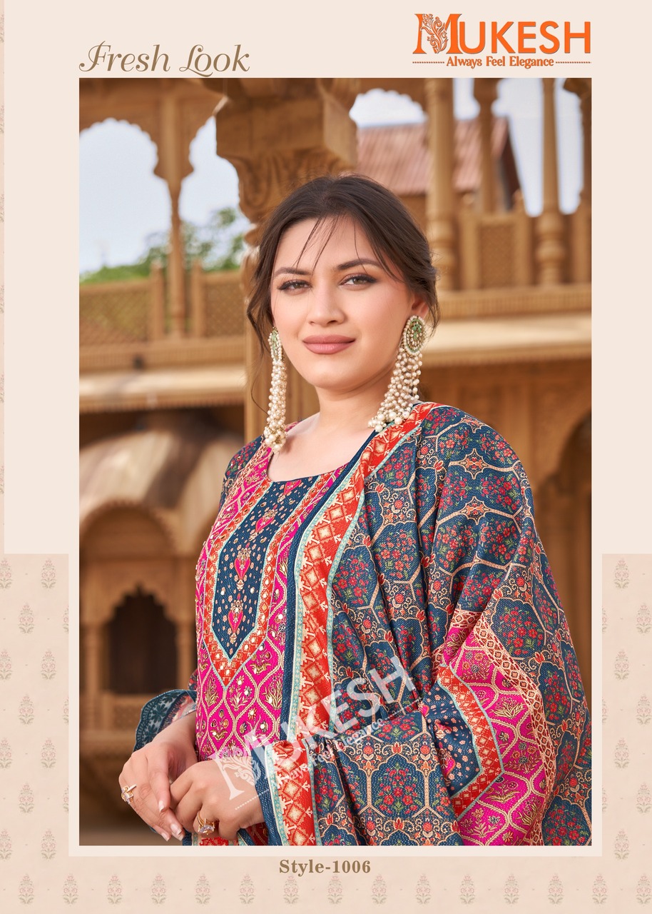 Mukesh Shibra Pakistani Suits Catalog collection 2