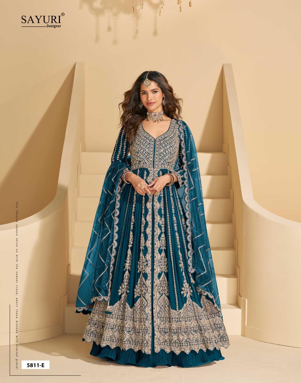 Sayuri Designer Mirza Wedding Party Salwar Suits Catalog collection 1