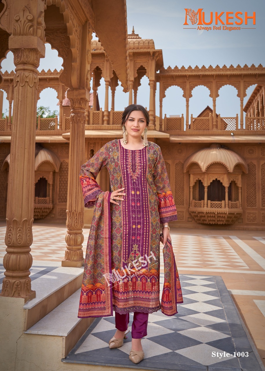 Mukesh Shibra Pakistani Suits Catalog collection 6