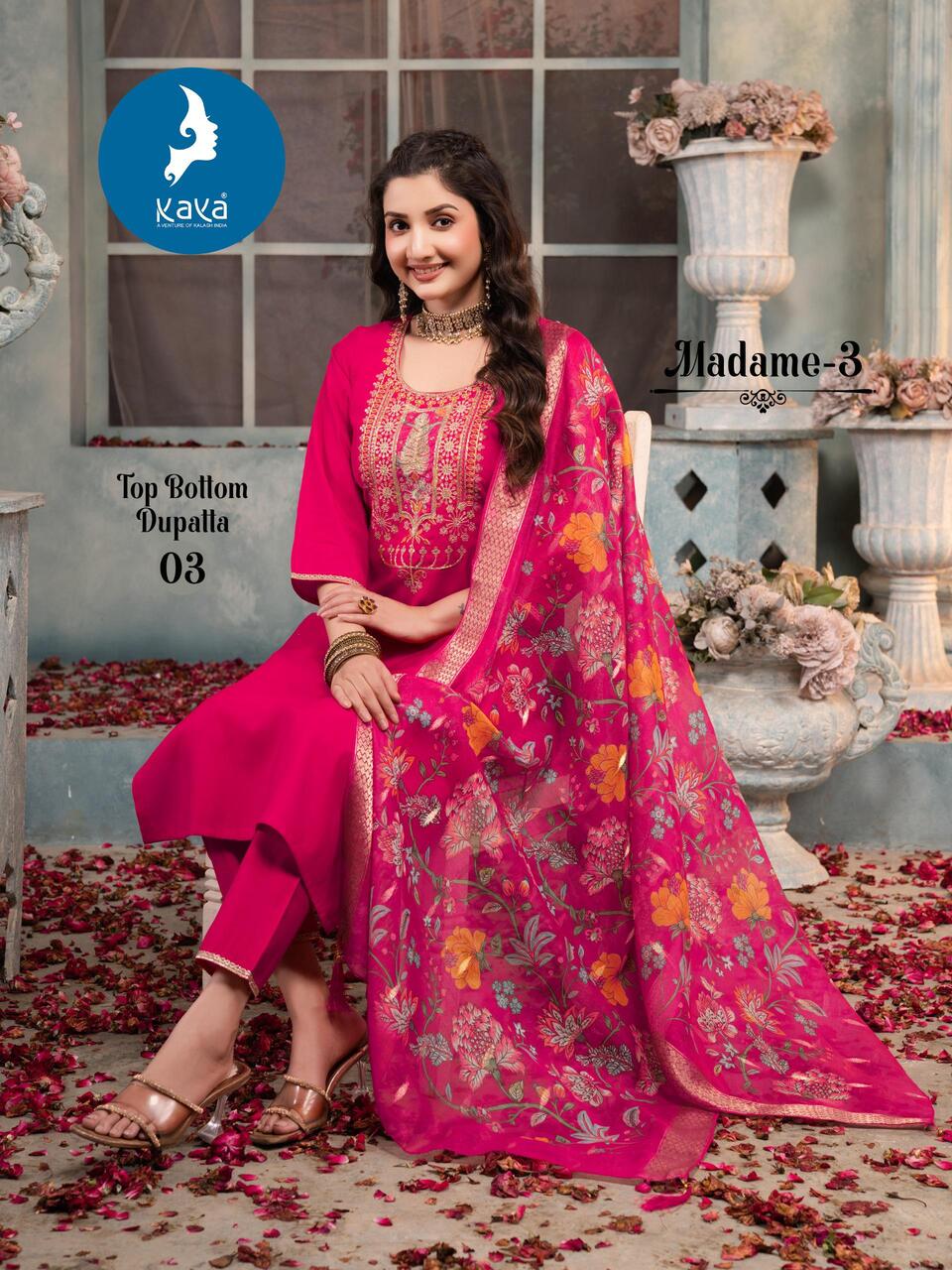 Kaya Kurti Madame Vol 3 Readymade Dress Catalog collection 3