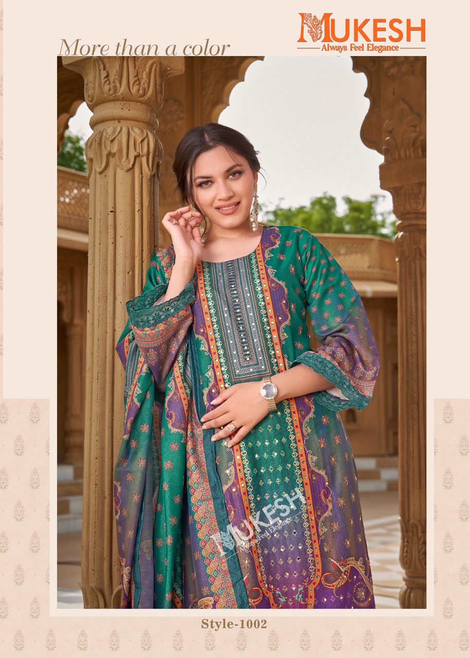 Mukesh Shibra Pakistani Suits Catalog collection 8