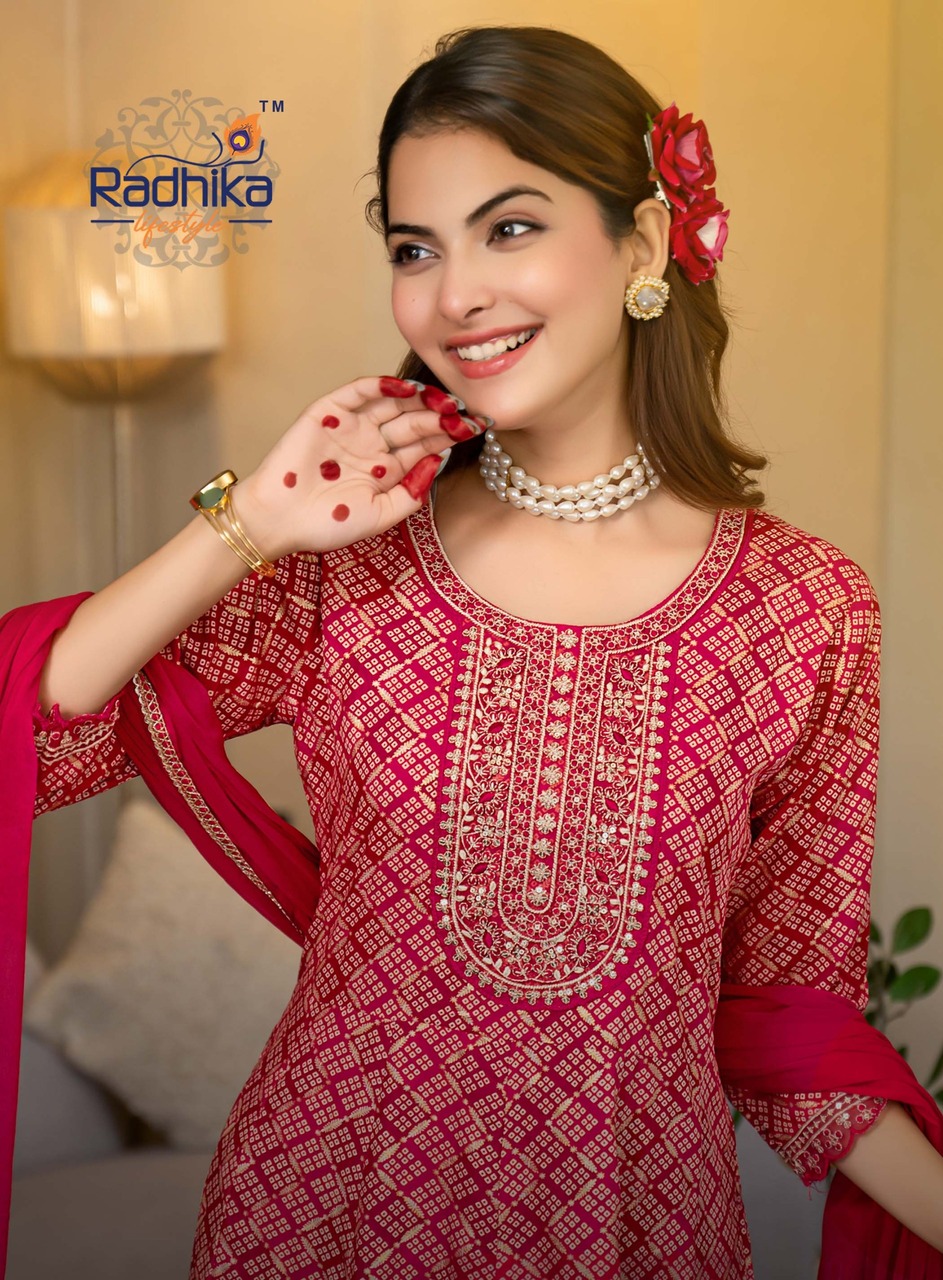 Radhika Lifestyle Prasang Vol 3 Anarkali Suits Catalog collection 8