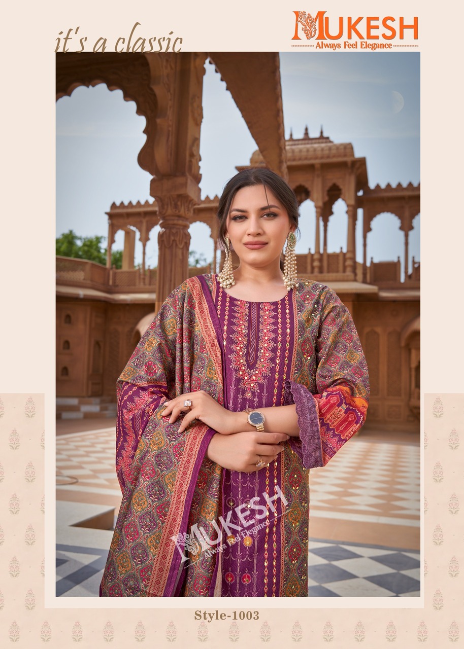 Mukesh Shibra Pakistani Suits Catalog collection 7