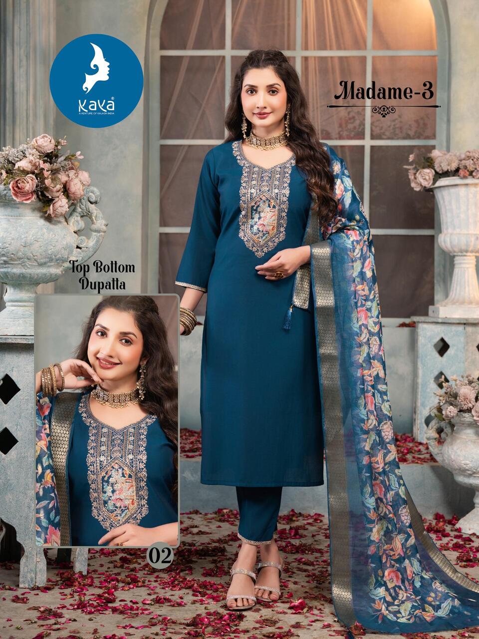 Kaya Kurti Madame Vol 3 Readymade Dress Catalog collection 1