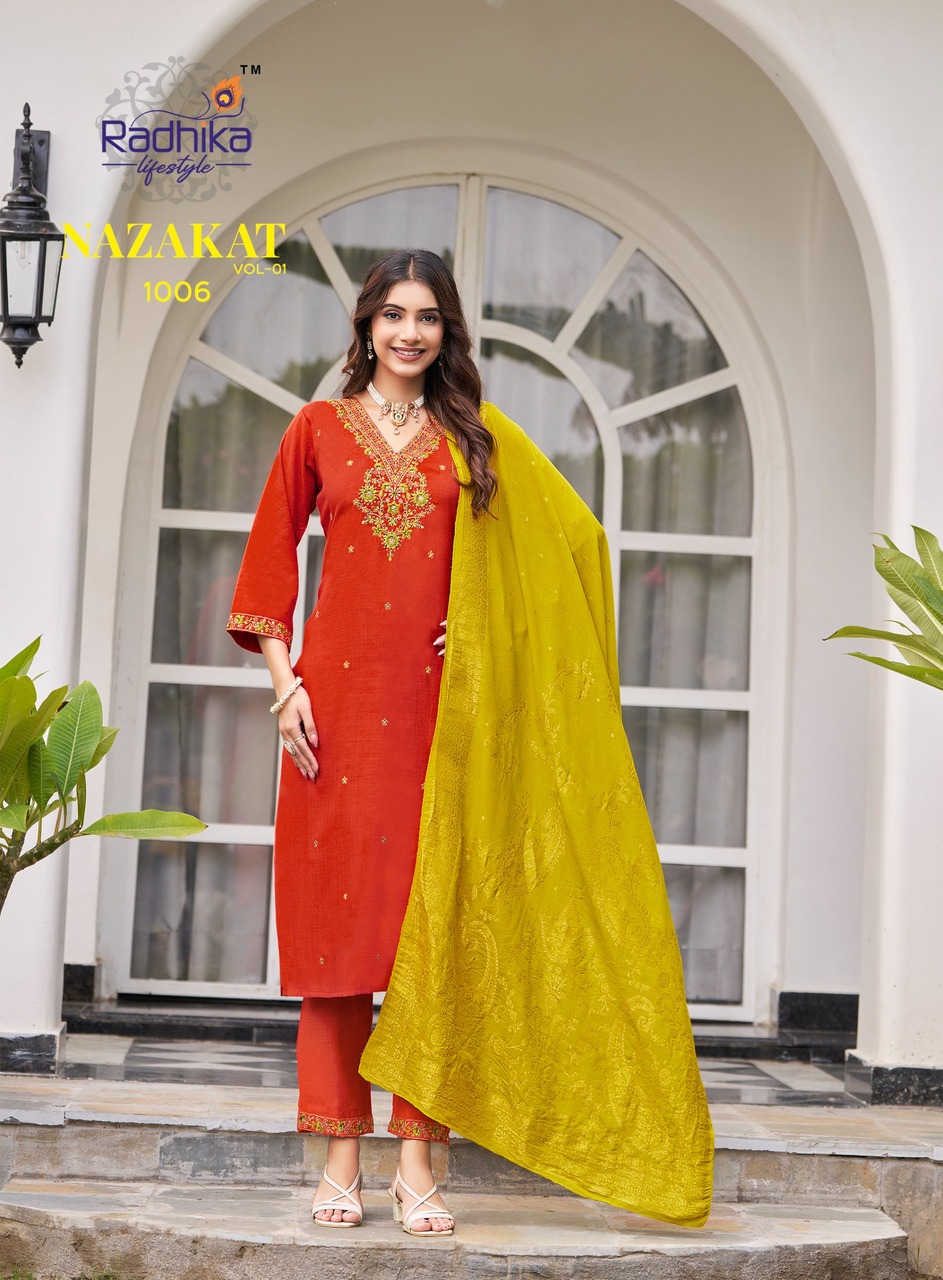 Radhika Lifestyle Nazakat Readymade Dress Catalog collection 3
