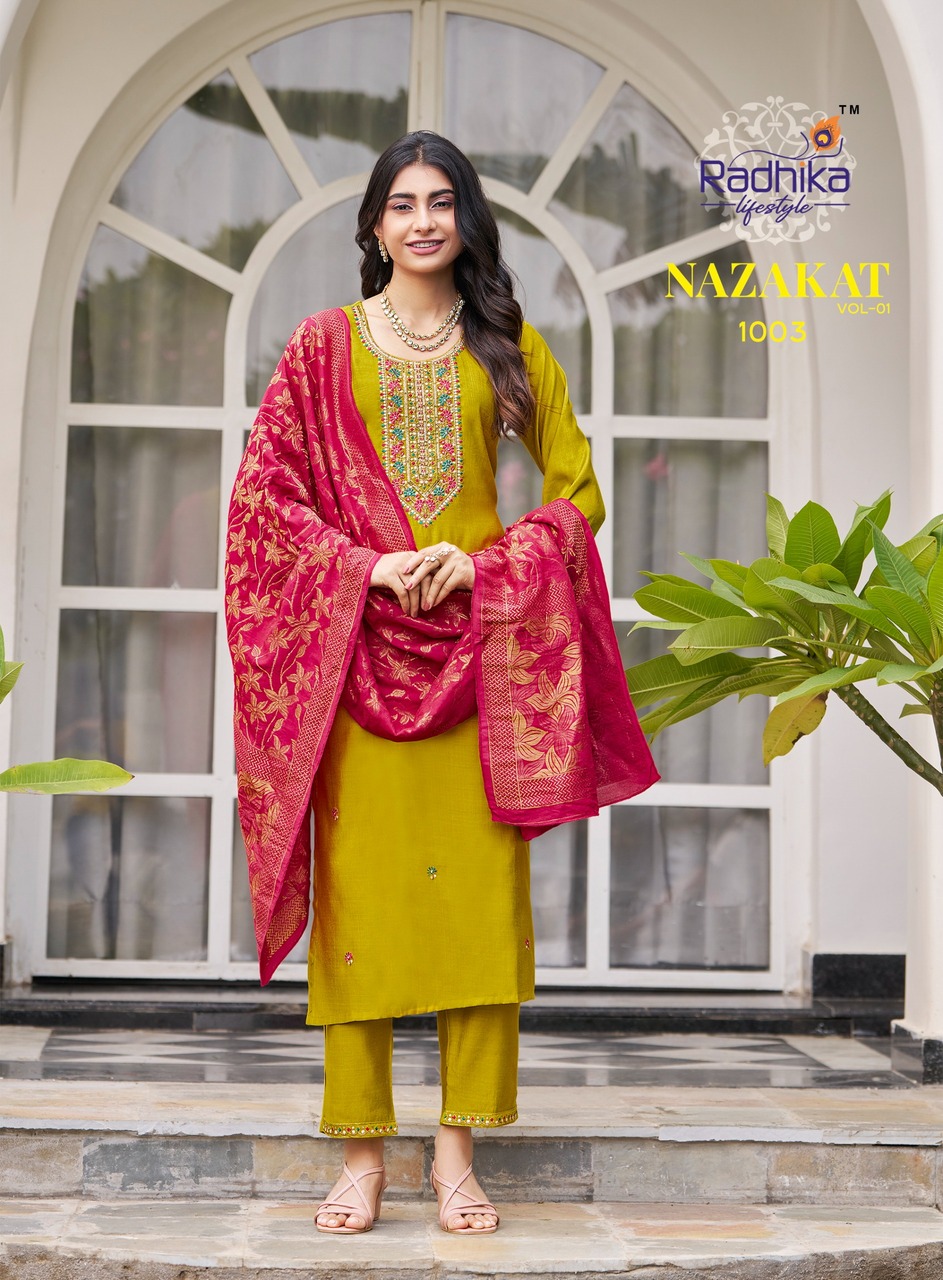 Radhika Lifestyle Nazakat Readymade Dress Catalog collection 8