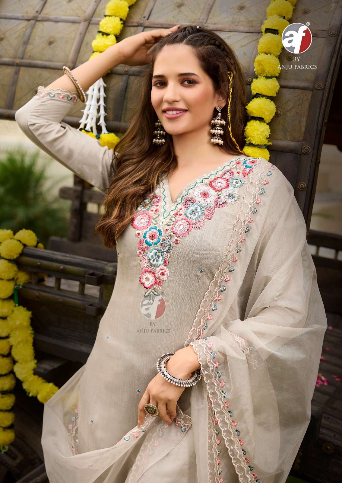 Anju Fabrics Tyohaar Vol 2 Readymade Dress Catalog collection 10