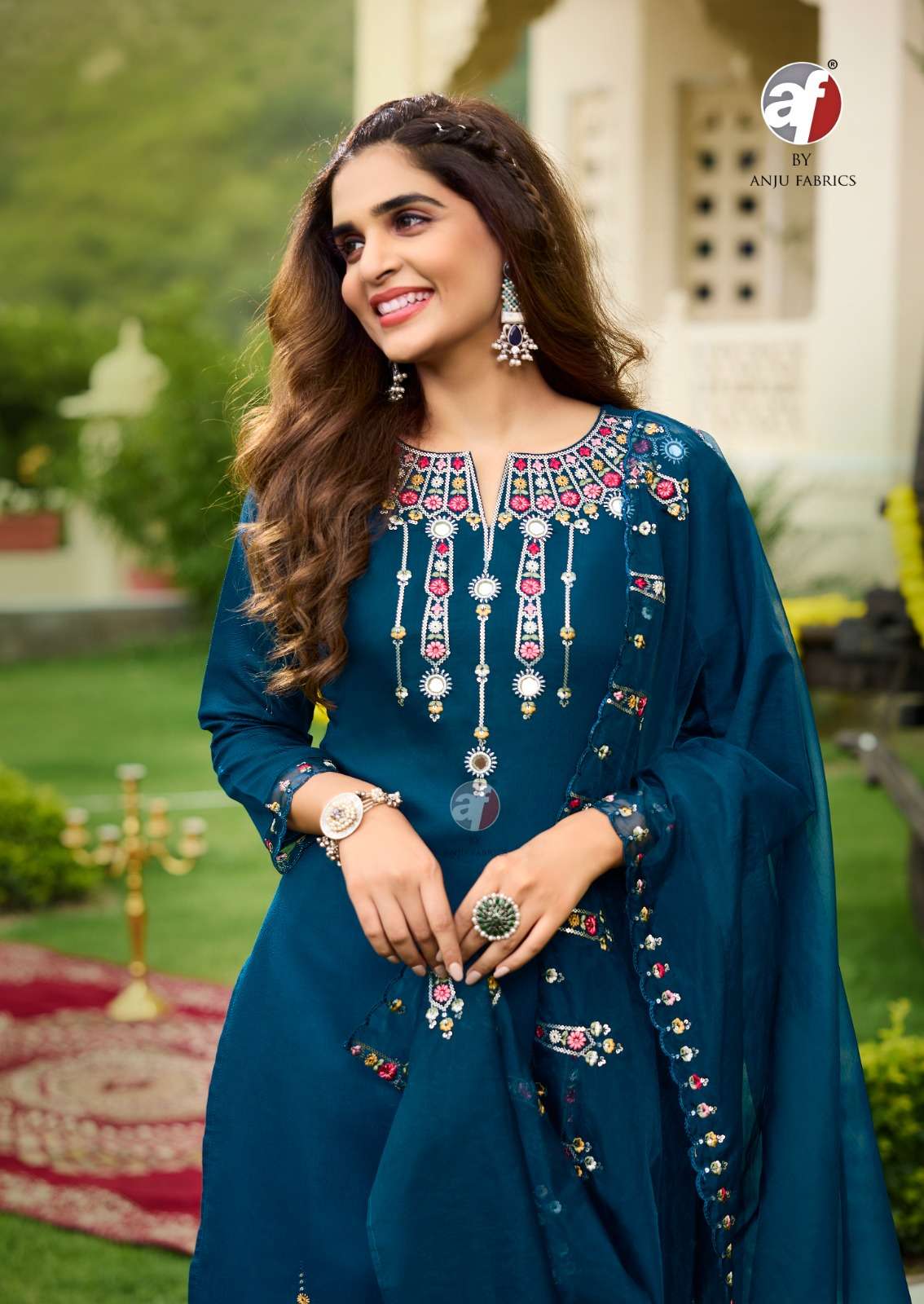 Anju Fabrics Tyohaar Vol 2 Readymade Dress Catalog collection 2