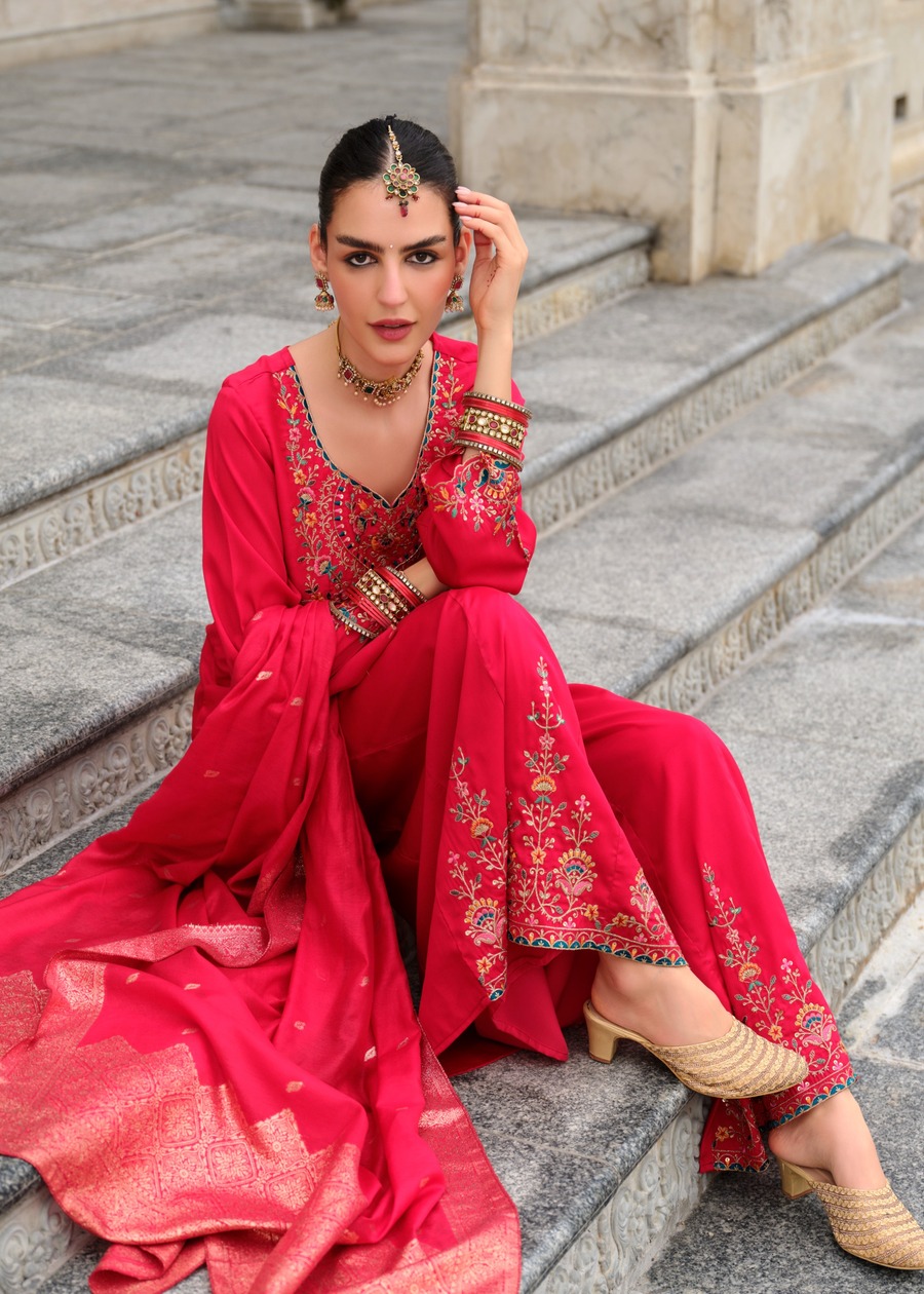 Lily Lali Suhagini Embroidery Salwar Kameez Catalog collection 8