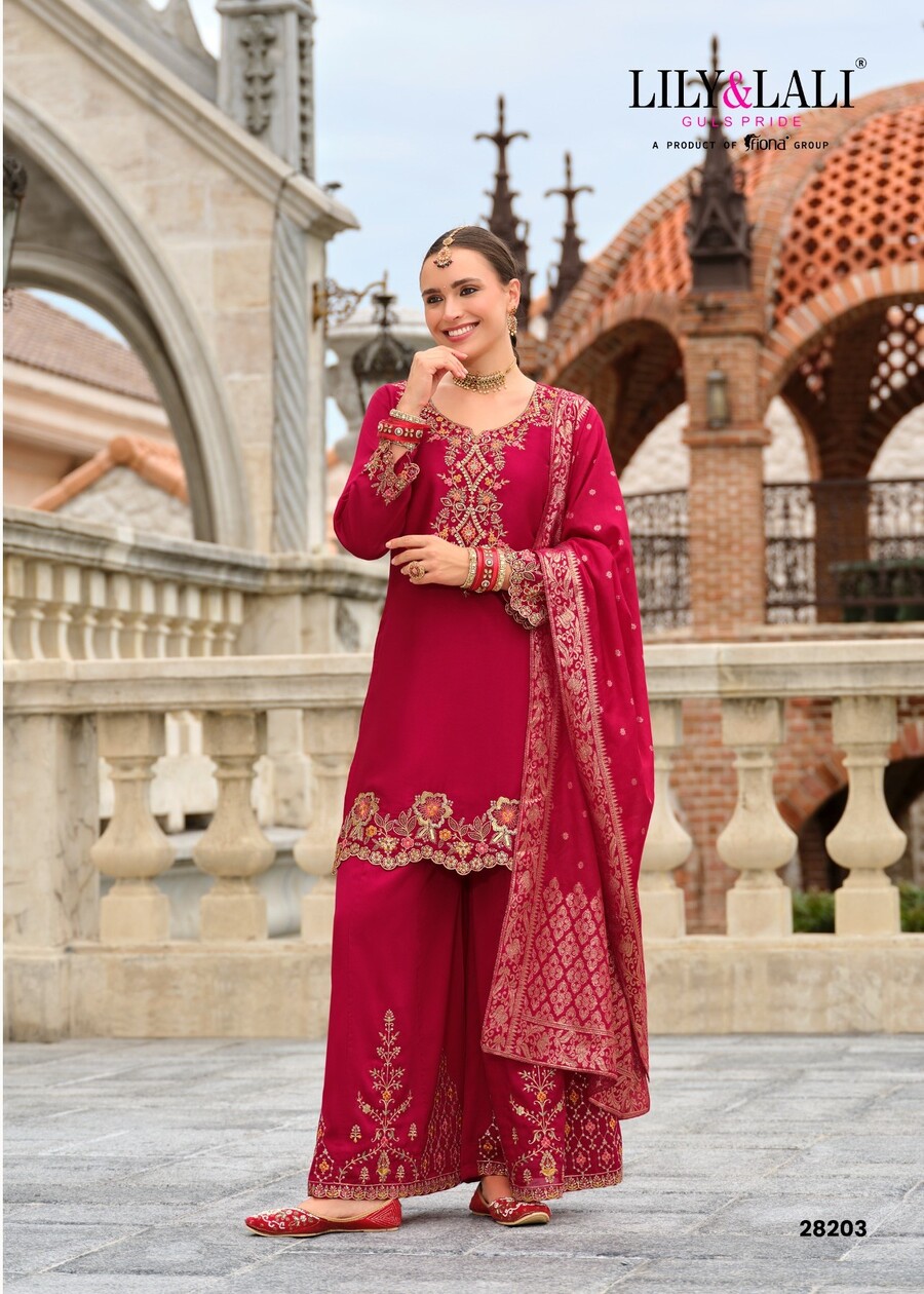 Lily Lali Suhagini Embroidery Salwar Kameez Catalog collection 2
