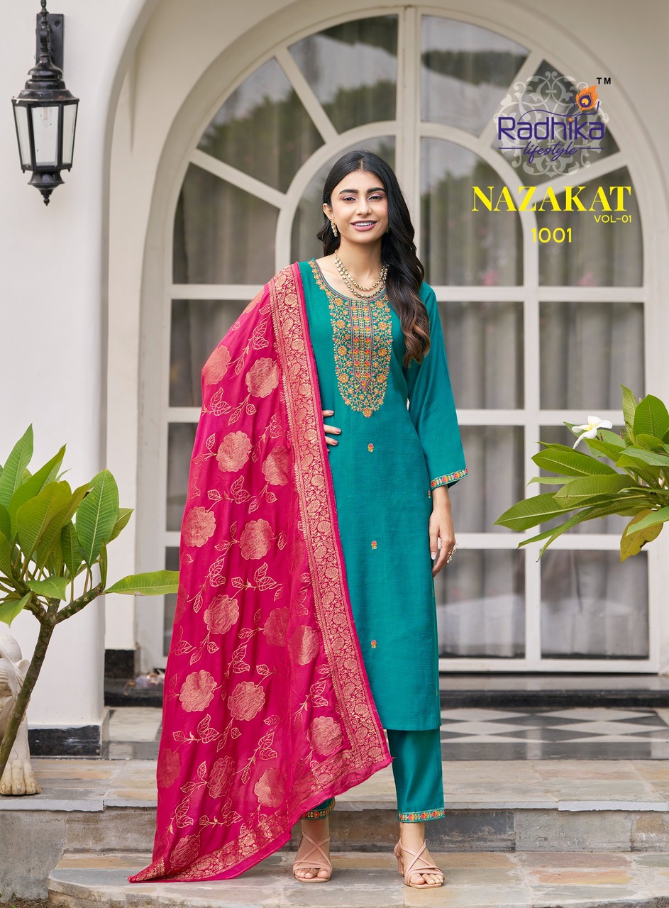 Radhika Lifestyle Nazakat Readymade Dress Catalog collection 13
