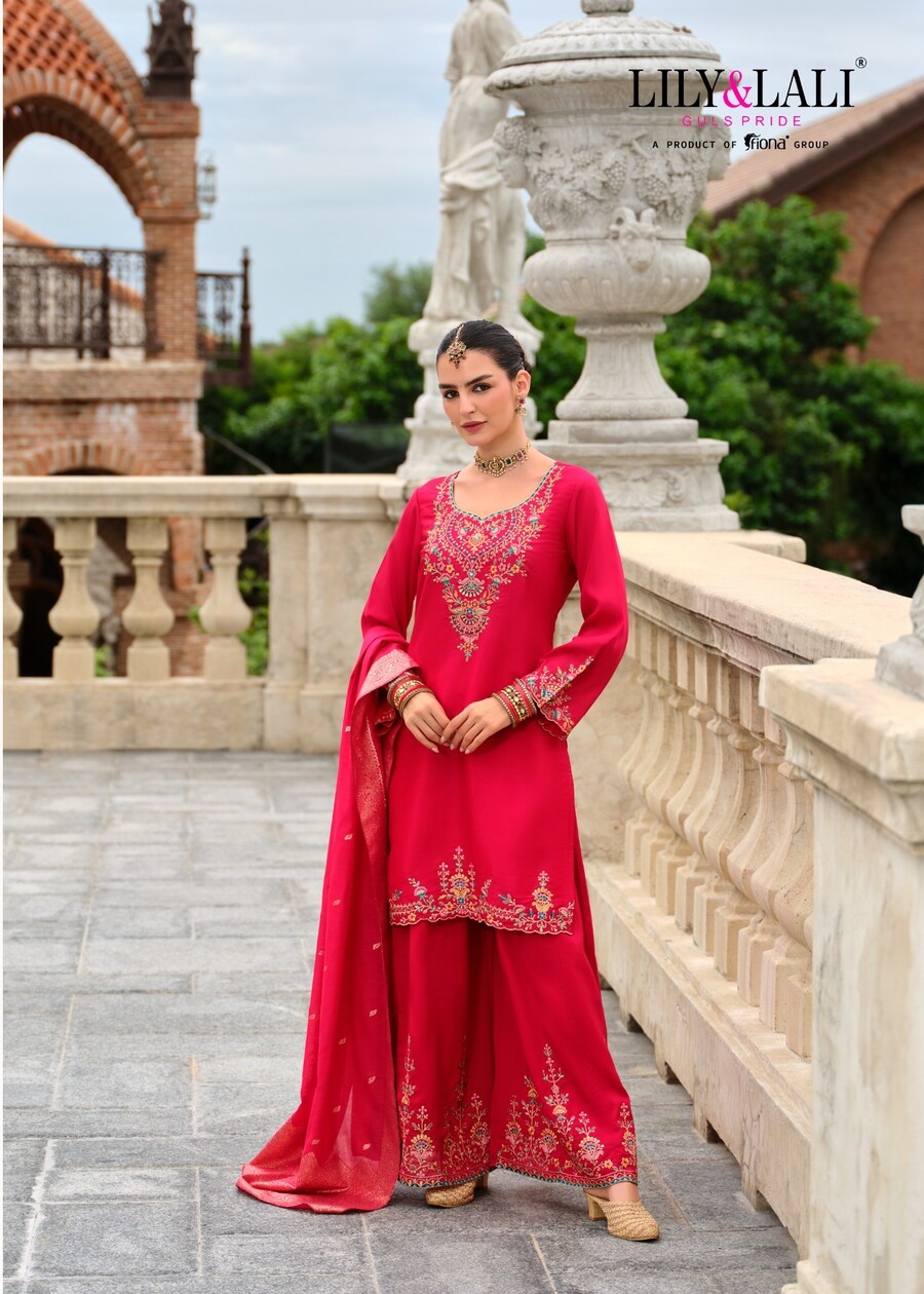 Lily Lali Suhagini Embroidery Salwar Kameez Catalog collection 9