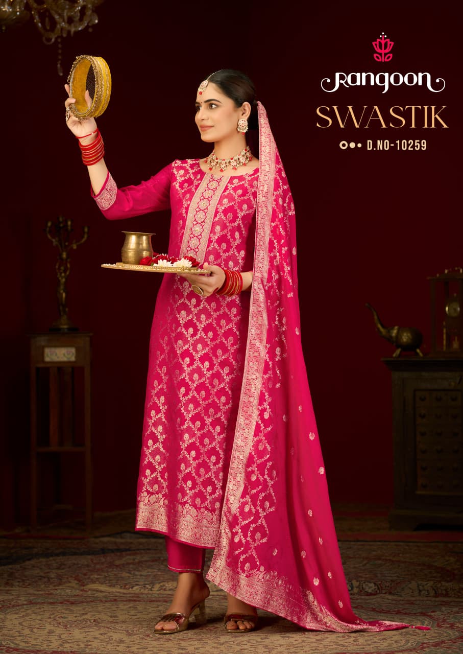 Rangoon Swastik Readymade Dress Catalog collection 1
