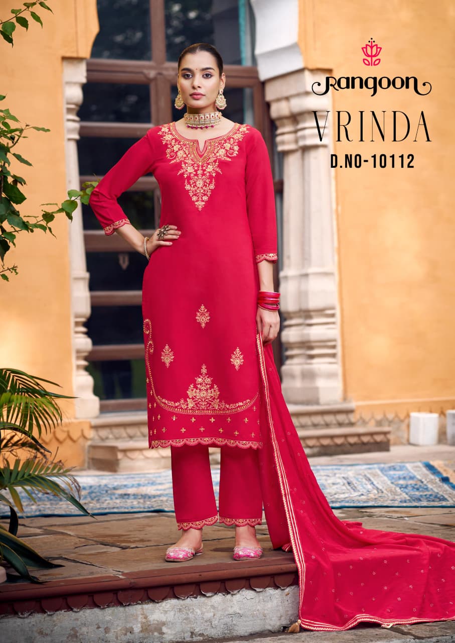 Rangoon Vrinda Readymade Dress Catalog collection 5