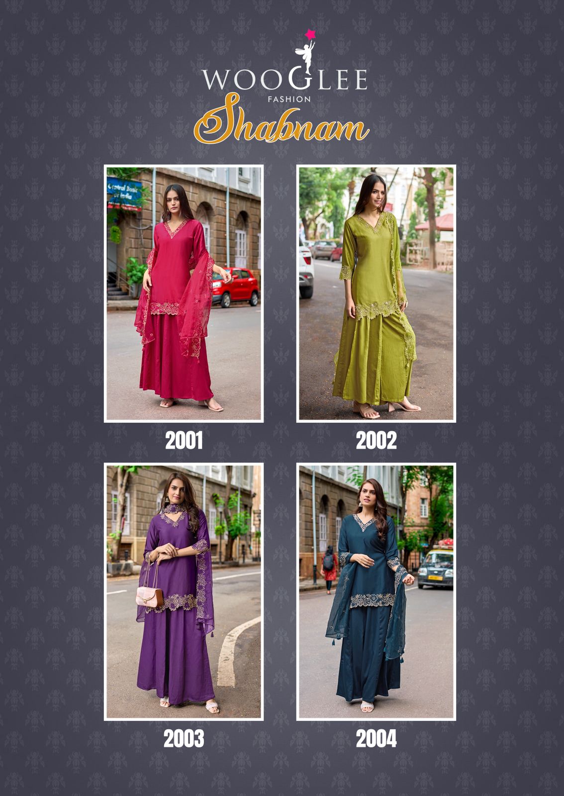 Wooglee Fashion Shabnam Readymade Dress Catalog collection 1