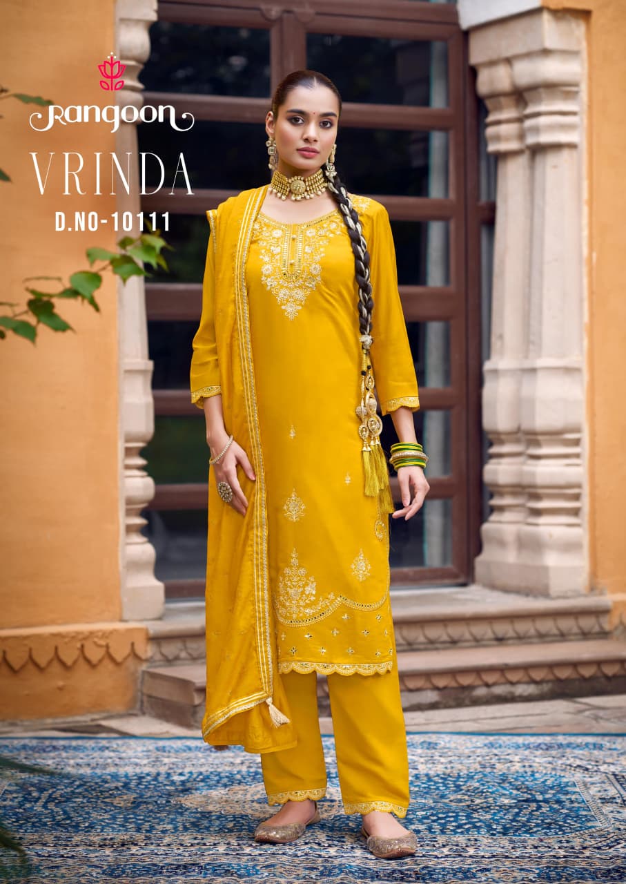 Rangoon Vrinda Readymade Dress Catalog collection 4
