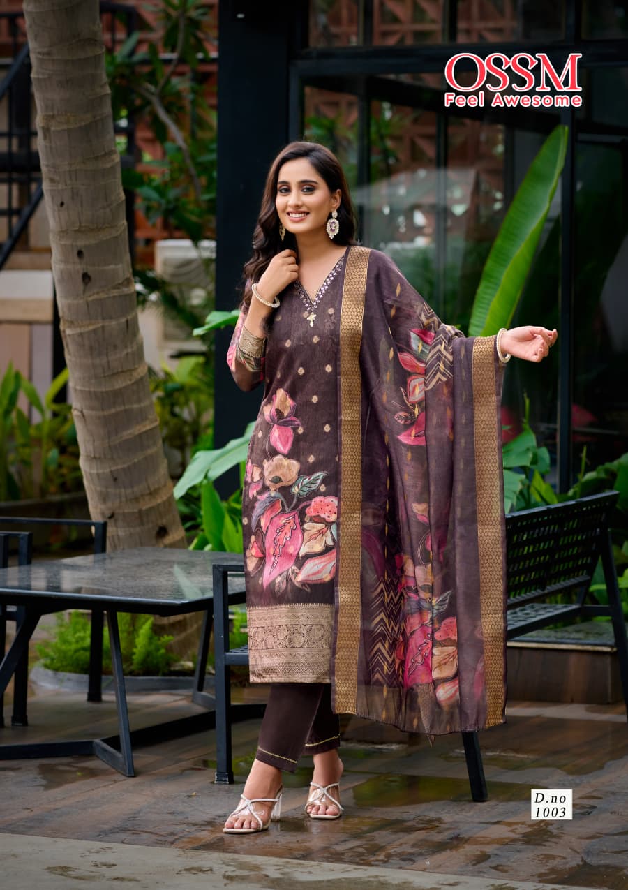 Ossm Sajni Printed Salwar Kameez Catalog collection 7