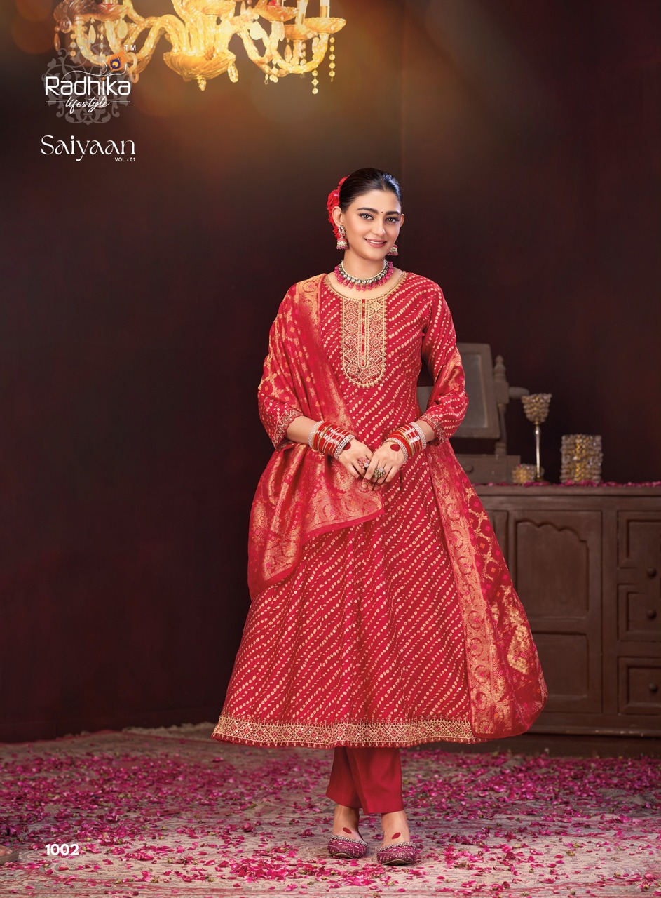 Radhika Lifestyle Saiyaan Readymade Dress Catalog collection 4