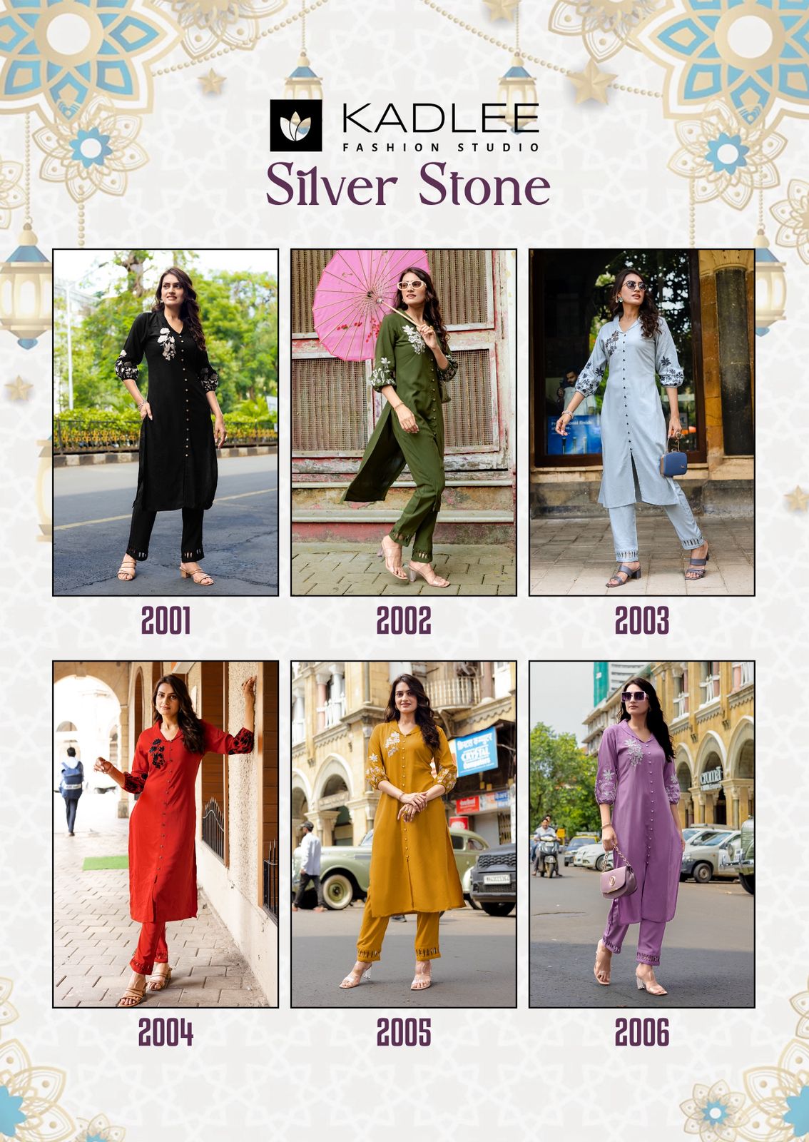 Kadlee Silver Stone Kurtis With Bottom Catalog collection 8