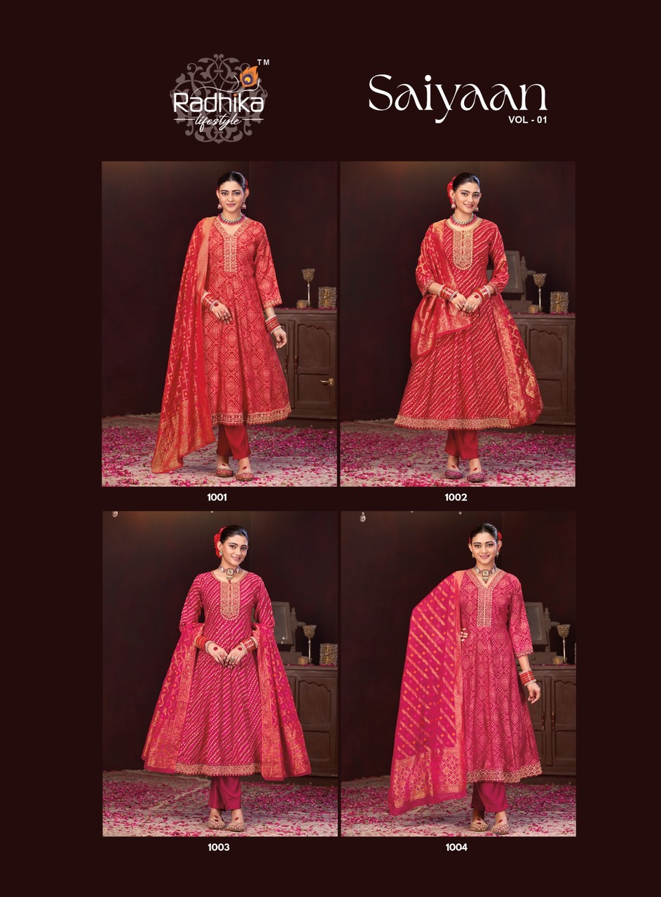 Radhika Lifestyle Saiyaan Readymade Dress Catalog collection 5
