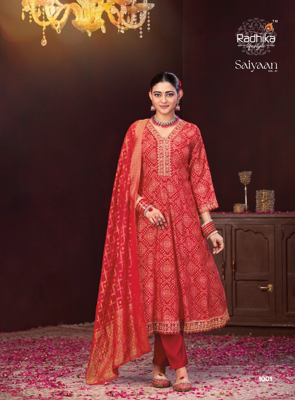 Radhika Lifestyle Saiyaan Readymade Dress Catalog collection 3