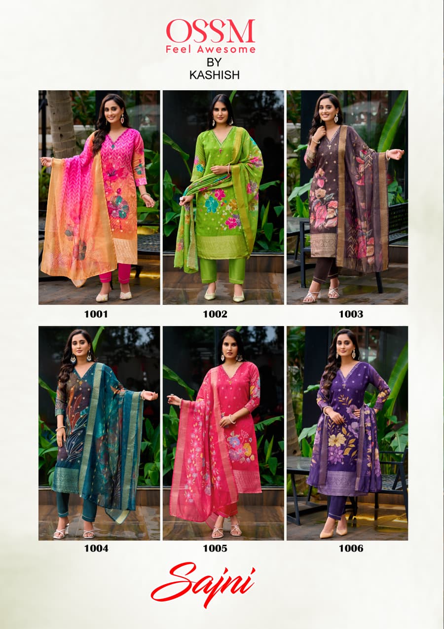 Ossm Sajni Printed Salwar Kameez Catalog collection 5